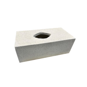 7H537 28" x 14" Terrazzo Service Sink Base