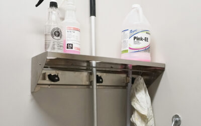 FIAT Products Launches the 889CCSHELF: A Sleek, Space-Saving Stainless Steel Shelf for Janitorial Efficiency